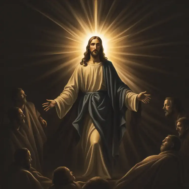 Visual representation of "redeem" - To save someone from sin or evil