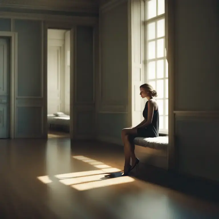 Visual representation of "keep to yourself" - To stay away from others or to stay isolated.