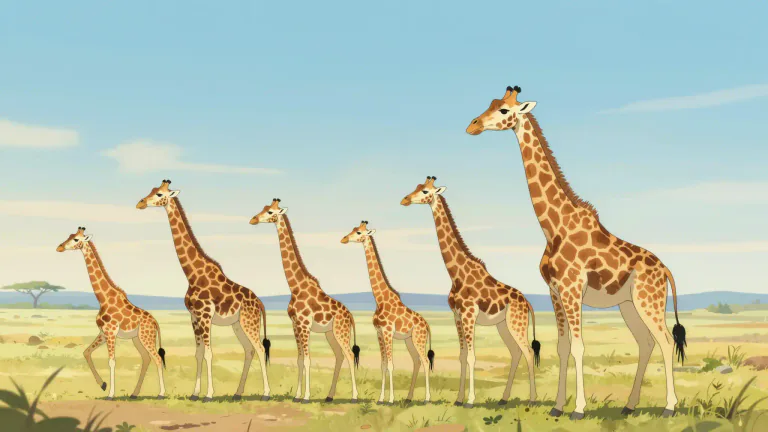 Visual representation of "evolutionary" - Related to gradual development over time