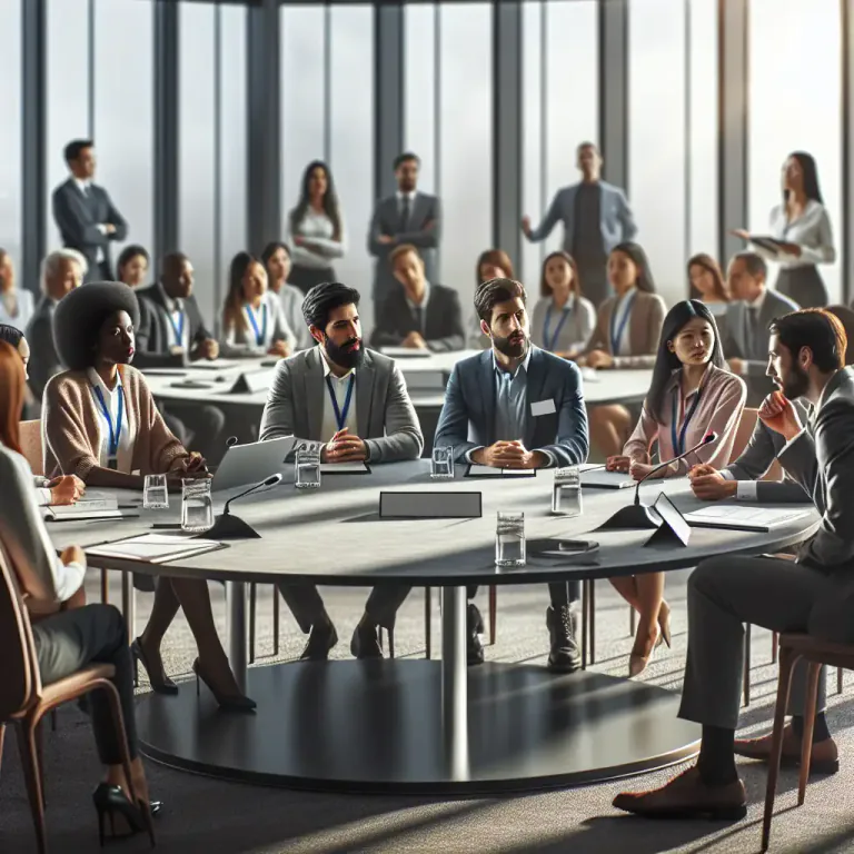 Visual representation of "plenary" - If a meeting or a decision is plenary, it involves everyone who has a right to attend or participate