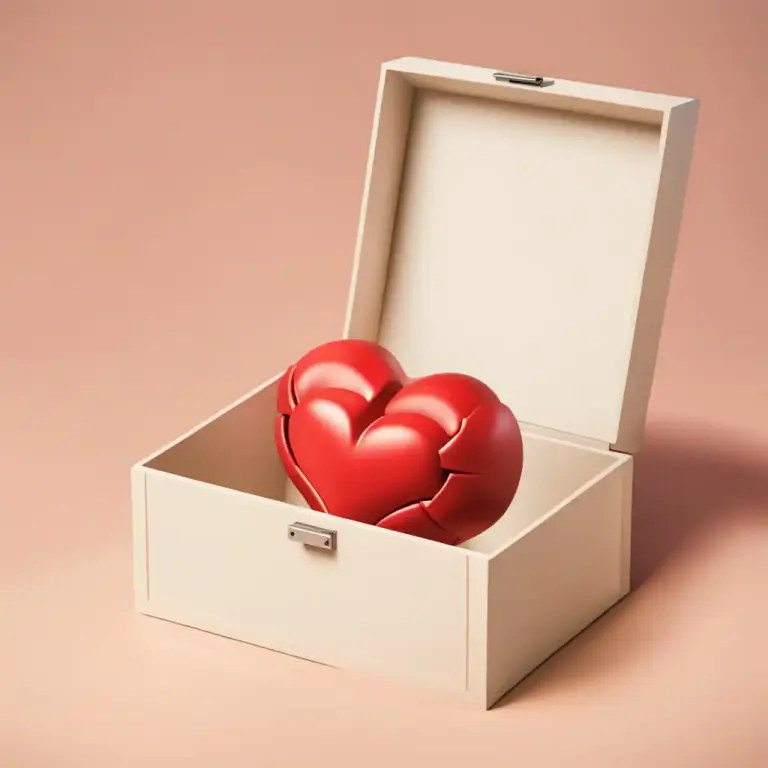 Visual representation of "divorce" - To separate or keep something apart from something else