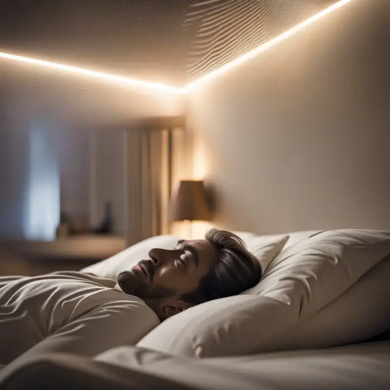 Visual representation of "snore" - the sound made when someone is snoring