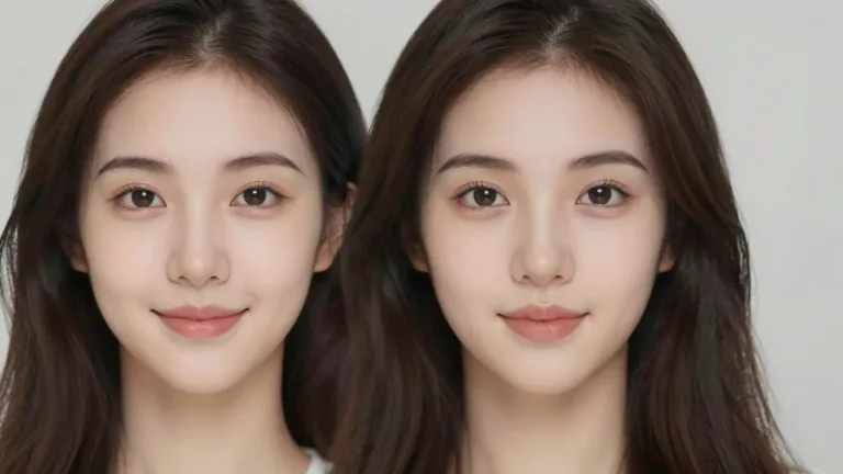 Visual representation of "symmetrical" - Being the same or matching on both sides.