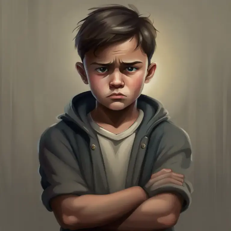 Visual representation of "strop" - A bad mood or tantrum