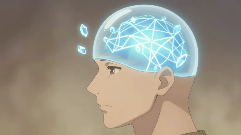 Visual representation of "intellect" - The thinking, rational part of the mind.