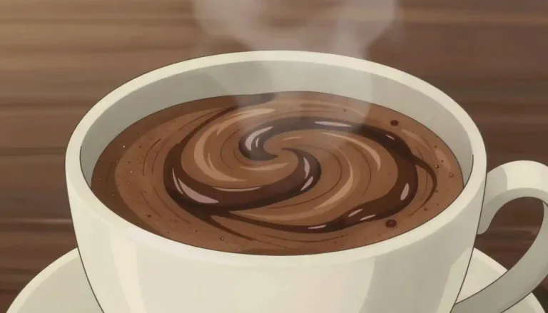 Visual representation of "mocha" - A type of coffee or a flavor that combines chocolate and coffee.