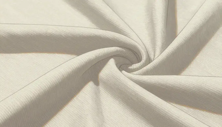 Visual representation of "poplin" - A type of fabric that is woven in a specific way to give it a ribbed surface