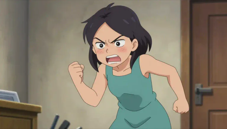 Visual representation of "irate" - Very angry