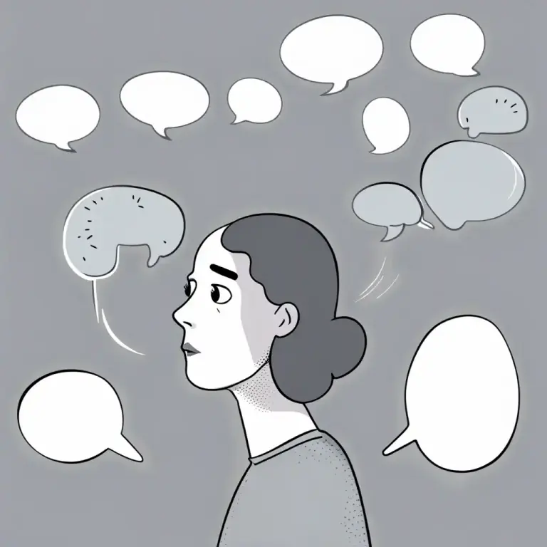 Visual representation of "least said soonest mended" - The damage from a mistake or bad situation can be minimized by not talking about it or dwelling on it.