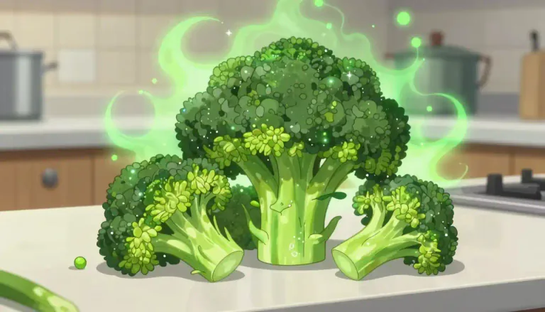 Visual representation of "sulforaphane" - A natural compound found in cruciferous vegetables, known for its potential health benefits, including antioxidant and anti-inflammatory properties.