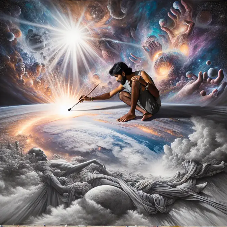 Visual representation of "transcendent" - Far better or greater than what is usual