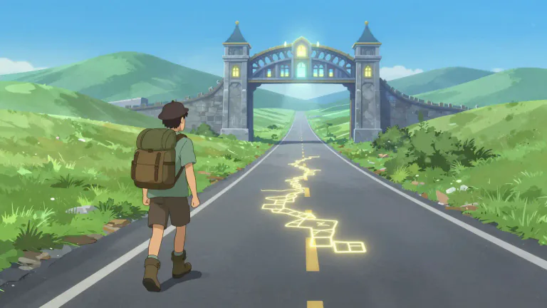 Visual representation of "destination" - The place where someone is going or something is being sent or taken to