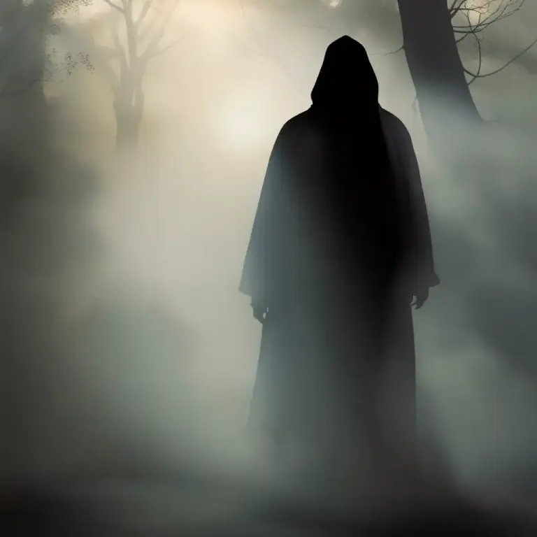 Visual representation of "dark" - Secret or mysterious