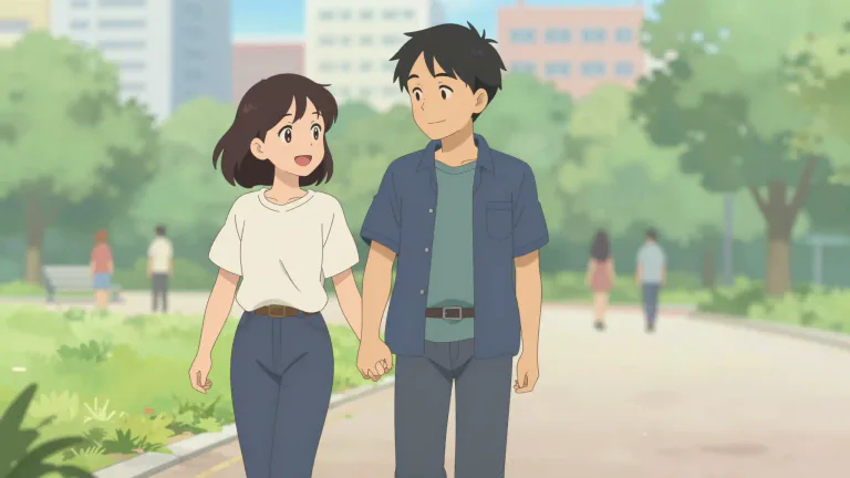 Visual representation of "pda" - Public displays of affection refer to affectionate gestures made in public, such as holding hands or hugging.
