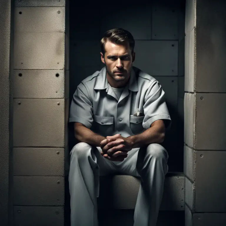 Visual representation of "in the hole" - in prison