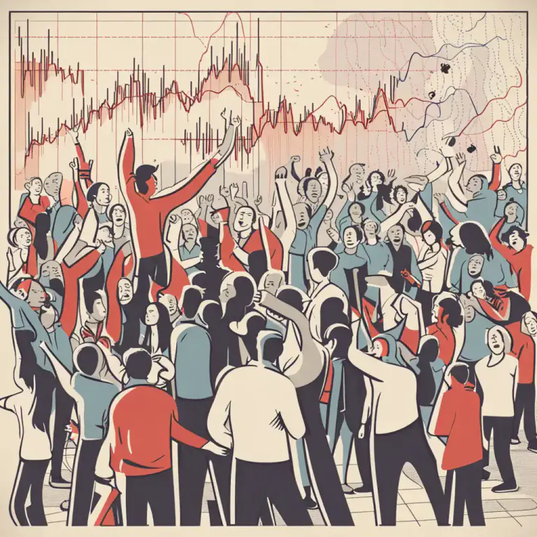 Visual representation of "brew" - a mixture of events, people, or things that may prove harmful or dangerous