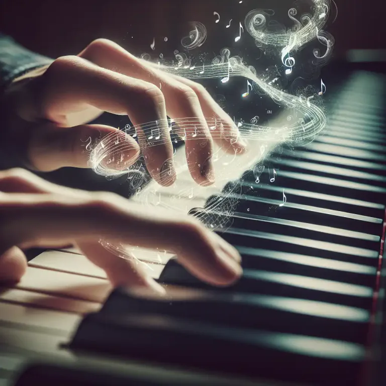 Visual representation of "trill" - In music, a rapid alternation between two adjacent notes