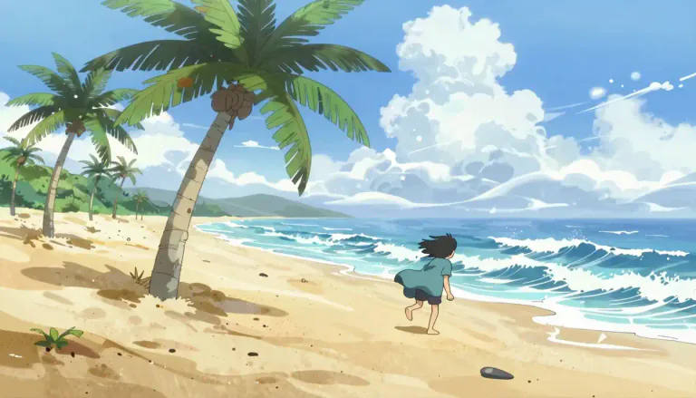 Visual representation of "breezy" - When there is a lot of wind