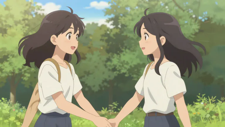 Visual representation of "lesbian" - A woman who is attracted to other women