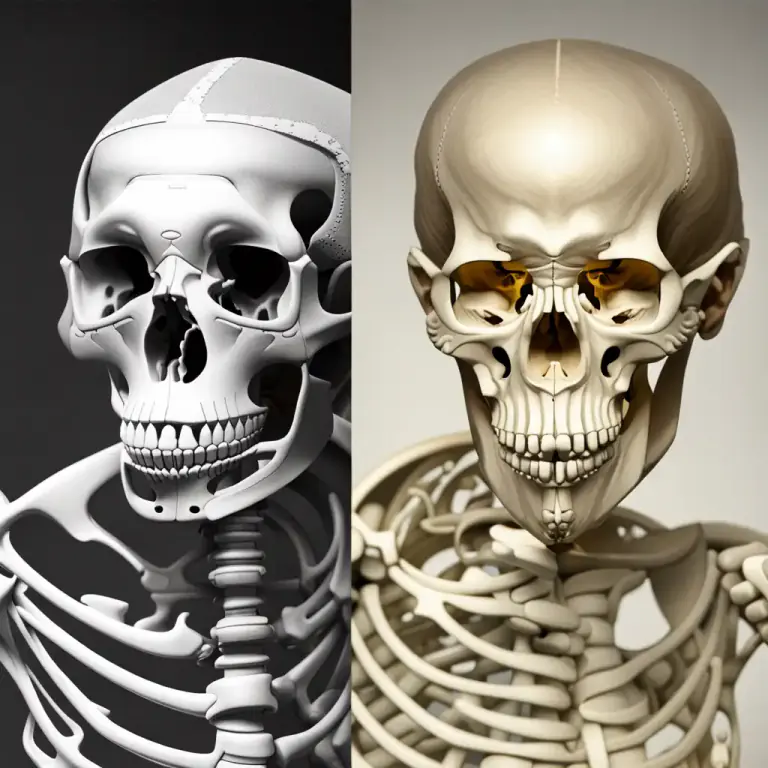 Visual representation of "affinity" - A similarity of features between two species, implying a common ancestry