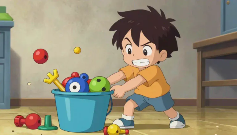 Visual representation of "tyke" - A small child, especially one that is badly behaved