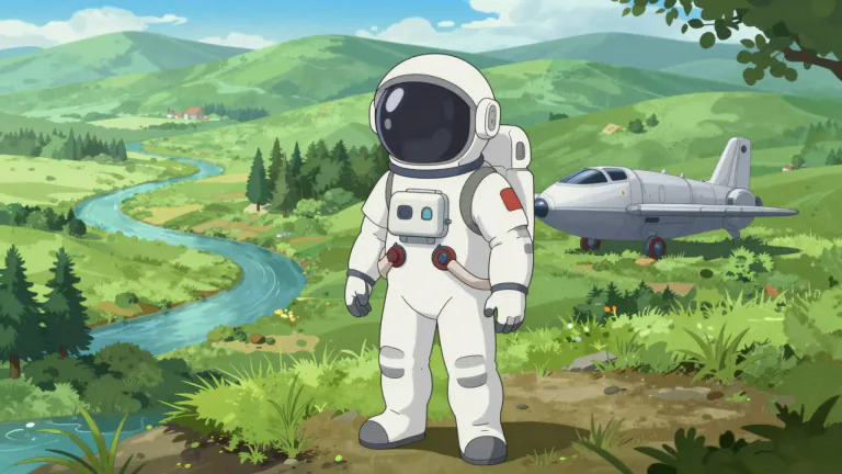 Visual representation of "earthbound" - Relating to or happening on the earth