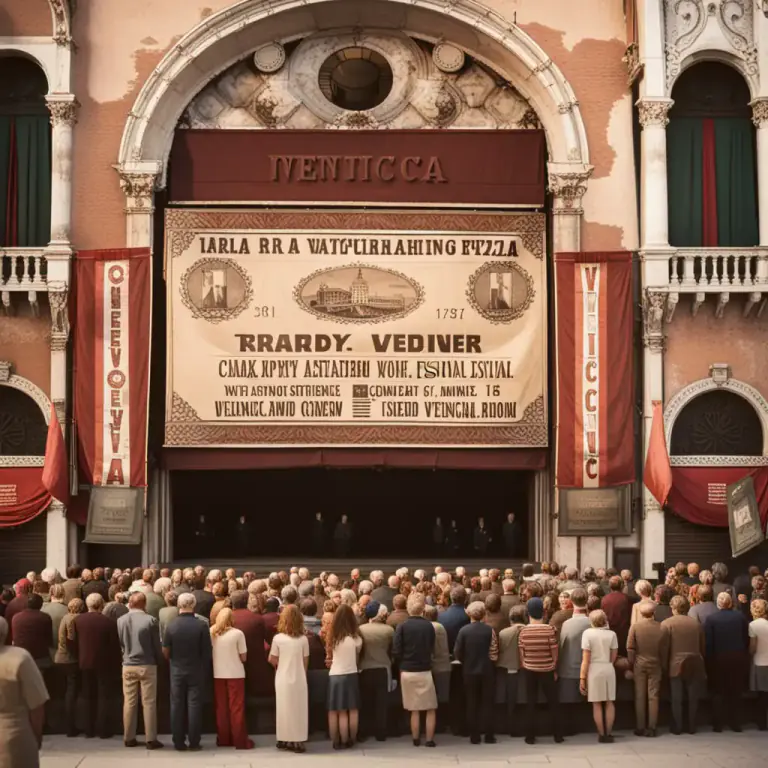 Visual representation of "festival" - A series of performances of music, films, or theater.