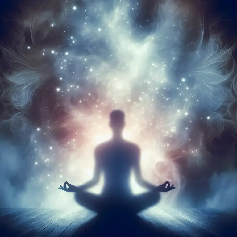 Visual representation of "being" - The state or quality of having existence