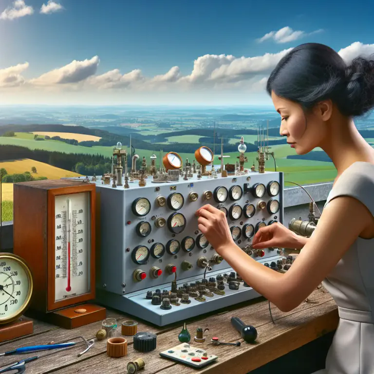 Visual representation of "calibration" - The process of correlating the readings of an instrument with those of a standard in order to check its accuracy.