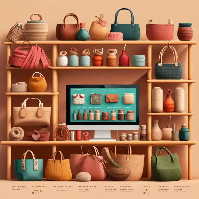 Visual representation of "agora" - A digital marketplace for buying and selling goods and services.