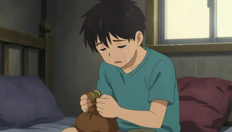 Visual representation of "repentance" - A feeling of regret for doing something wrong or bad