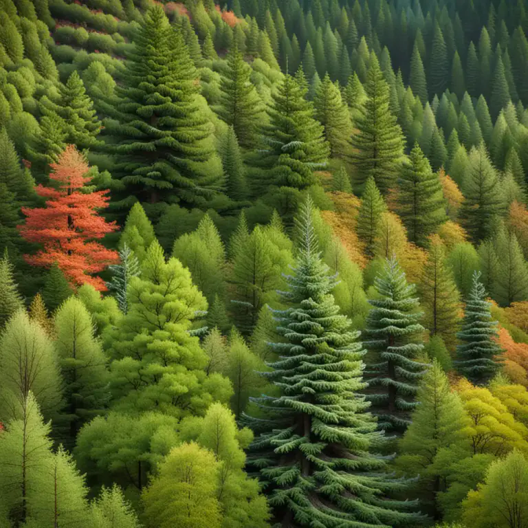 Visual representation of "evergreen" - An evergreen plant