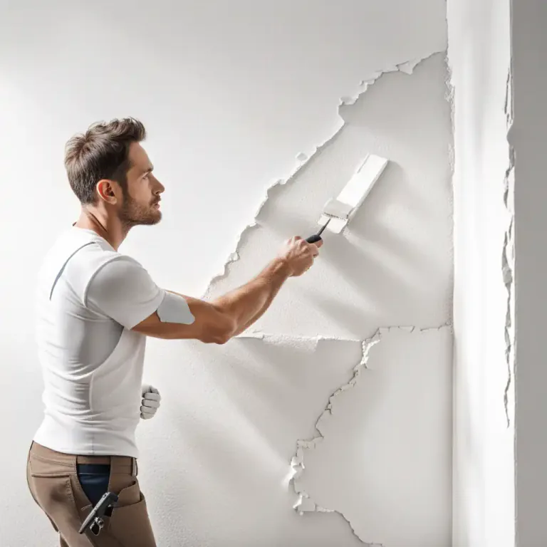 Visual representation of "patch" - To repair or cover something with a patch or patches.