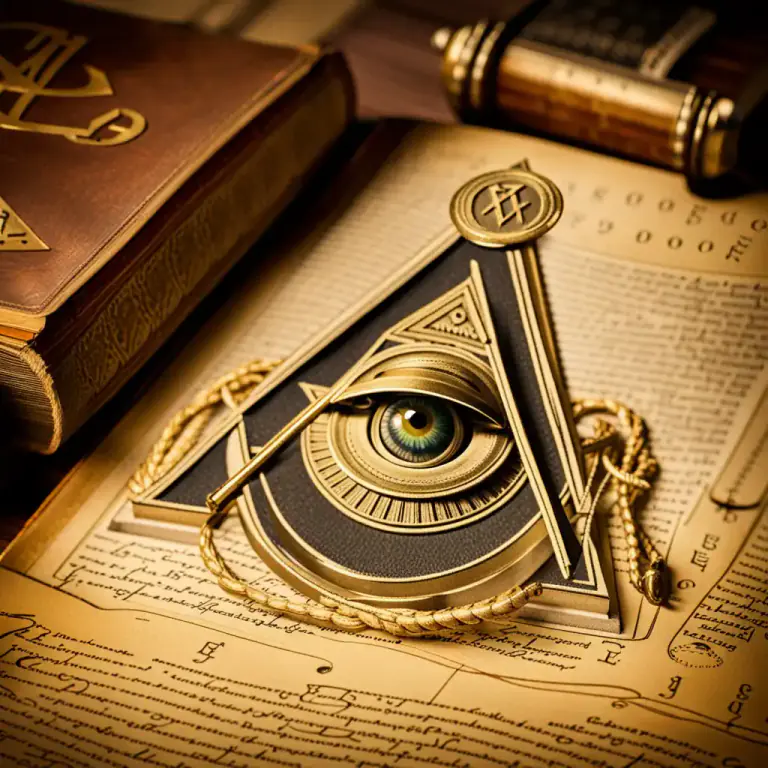Visual representation of "freemasonry" - The institutions or practices of freemasons