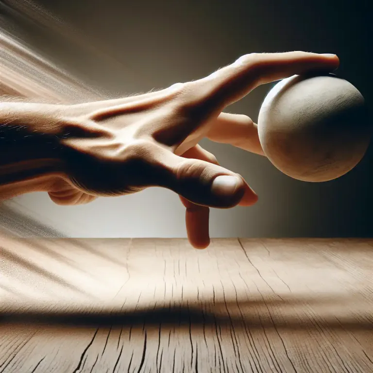 Visual representation of "swipe" - A quick hit with your hand or an object