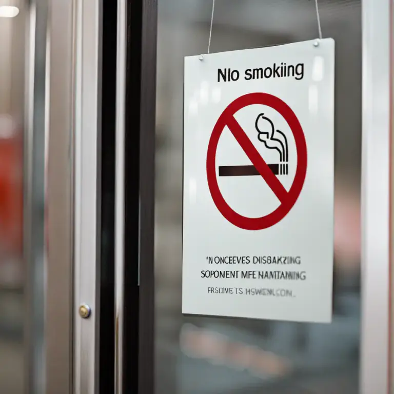 Visual representation of "be on the door" - To be displayed or posted on a door, usually a notice or sign.