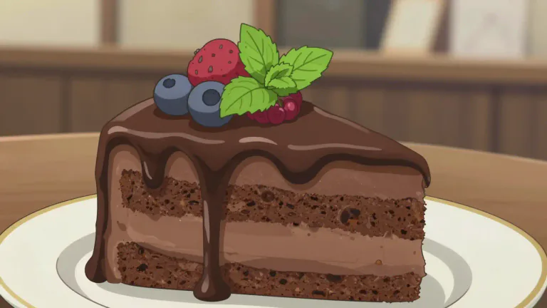 Visual representation of "luscious" - Rich and appealing to the senses or appetite, often described to food or drink.