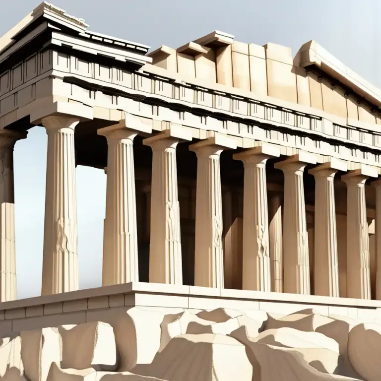 Visual representation of "frieze" - In architecture, the part of an entablature (in a classical column) between the architrave and the cornice.