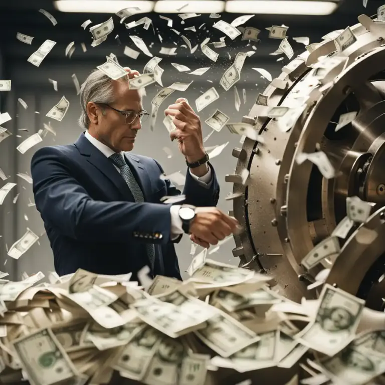 Visual representation of "payback" - In business, the amount of time it takes for an investment to generate an income equal to the cost of the investment.
