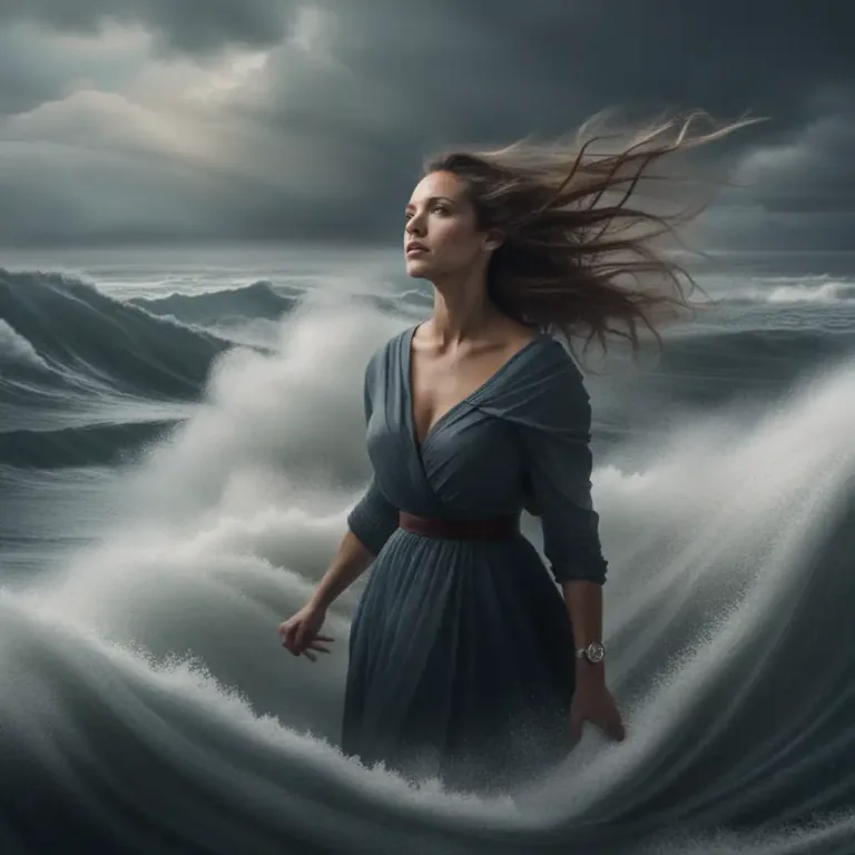 Visual representation of "tough out" - To endure or withstand difficult or challenging situations.