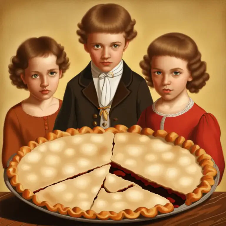 Visual representation of "carve up" - To divide something into parts or pieces, often in an unfair way.