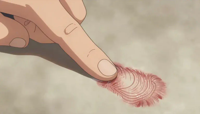 Visual representation of "thumbprint" - A thumbprint is the distinctive pattern made by the skin ridges on a person’s thumb, often used for identification.