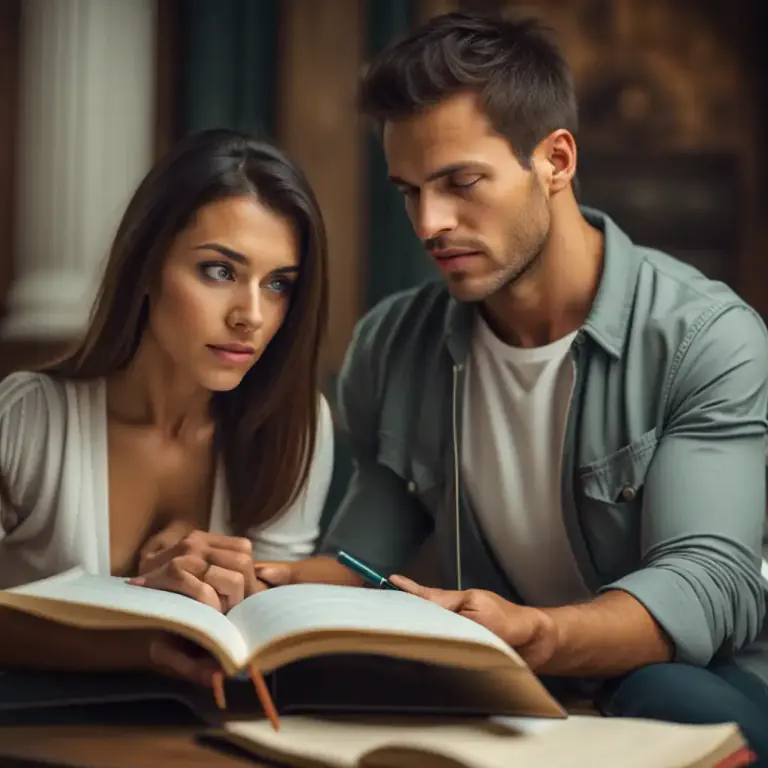 Visual representation of "read somebody like a book" - To understand or know someone or something very well, often because of having seen or experienced it many times before.