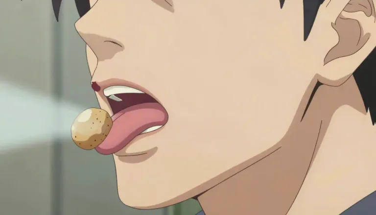 Visual representation of "epiglottis" - It is a flap of tissue in the back of your throat that prevents food from going into your windpipe when you swallow.