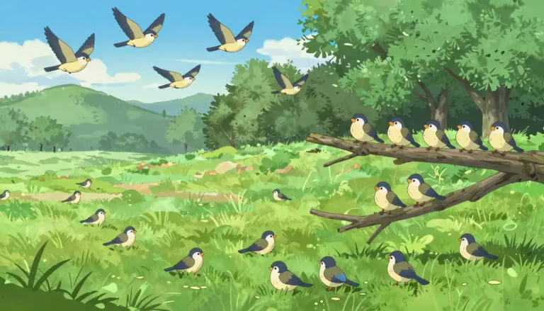 Visual representation of "common" - If something is common, it is found in large numbers or it happens often.