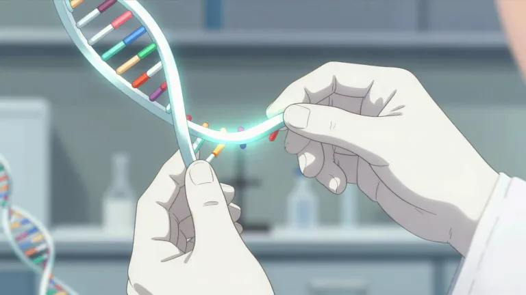 Visual representation of "oligonucleotide" - A short strand of nucleic acids that can be used in a variety of genetic and molecular biology applications.