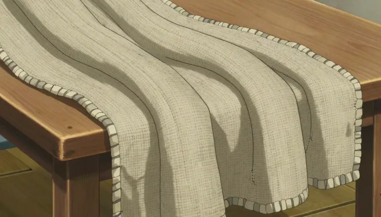 Visual representation of "fustian" - A kind of strong, thick cloth