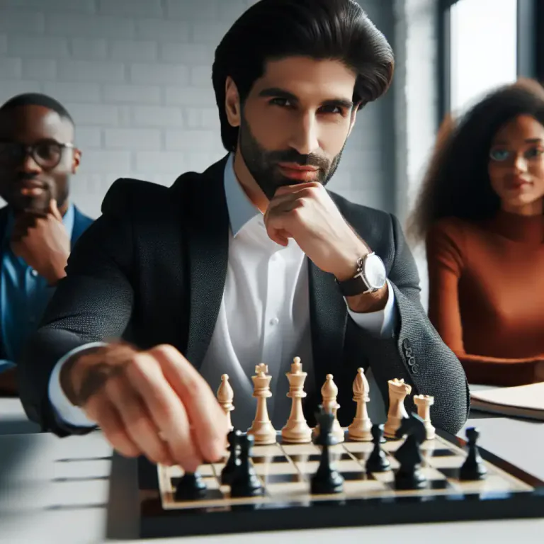 Visual representation of "decisive" - Able to make decisions quickly and confidently, or showing this quality.