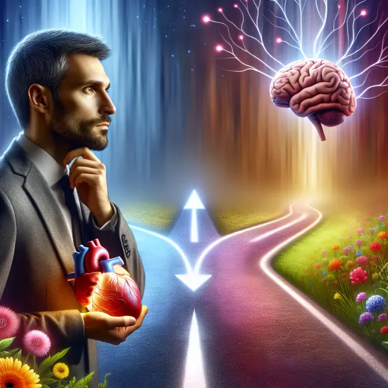 Visual representation of "sentimental" - Tending to be influenced more by emotions than by reason.