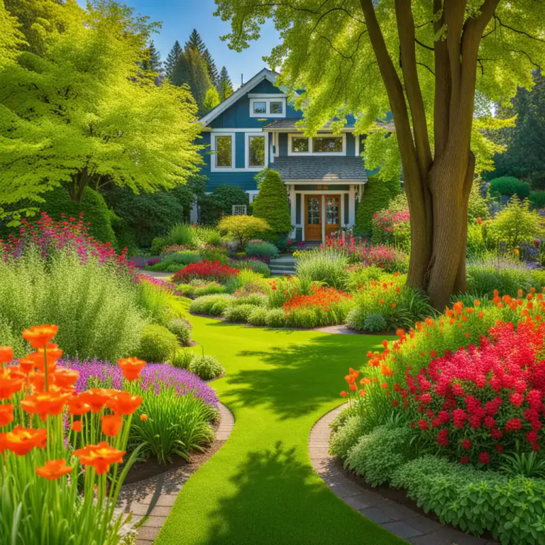 Visual representation of "lush" - Having a lot of full and healthy growth.